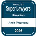 Anda Totoreanu Super Lawyers Rising Stars 2026
